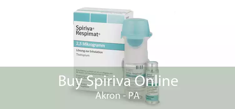 Buy Spiriva Online Akron - PA